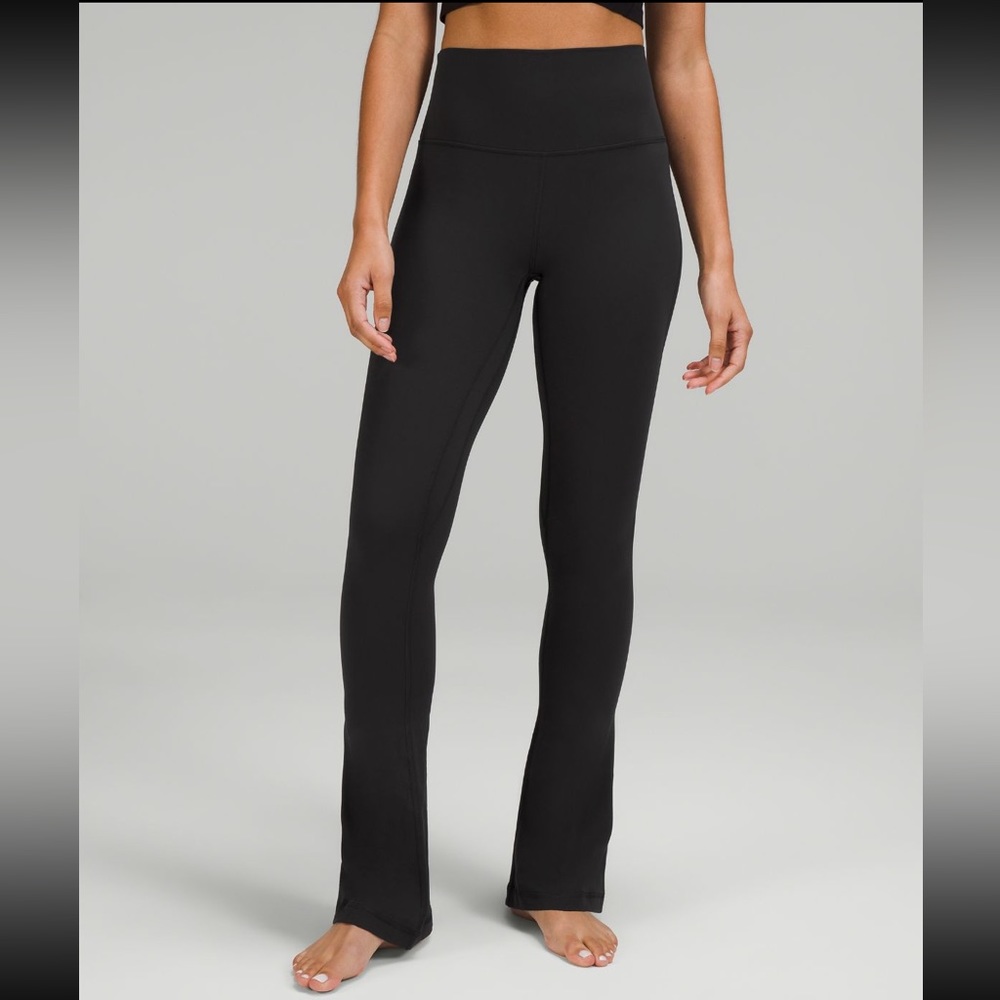 Lululemon 28in mini flares size 4